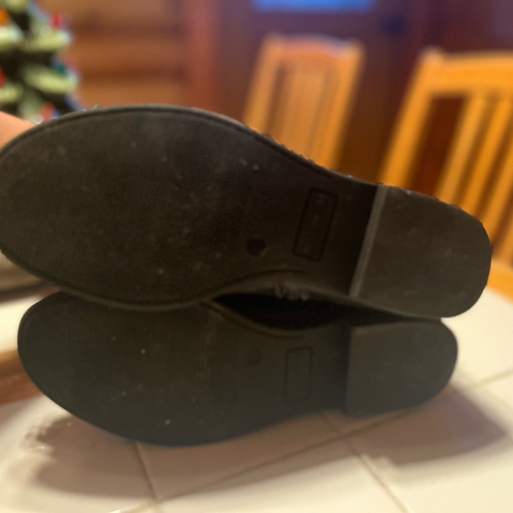 ⭐️ Madden Girl Black/Grey Boots sz 6 - Picture 3 of 5